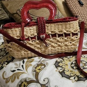 Brighton Summer Straw Bag